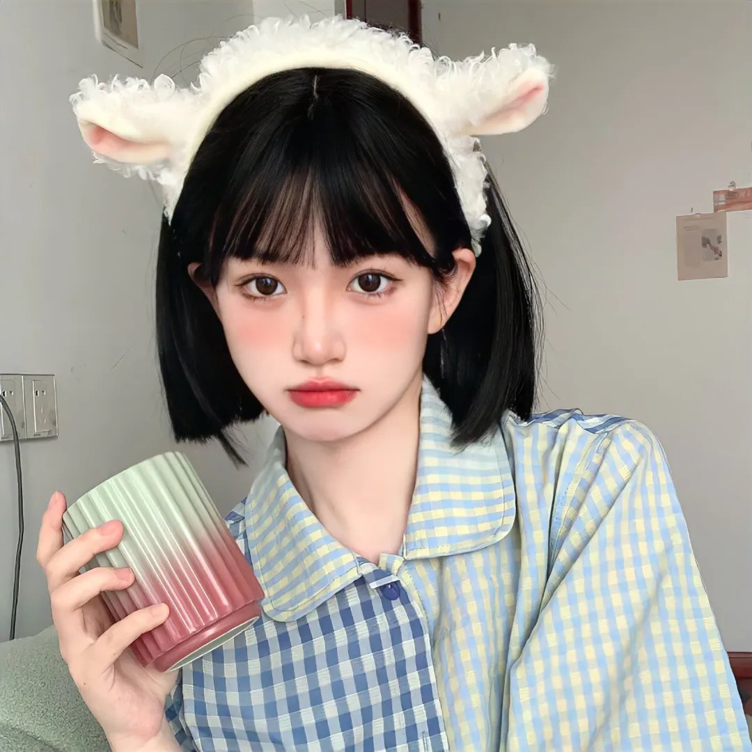 她说